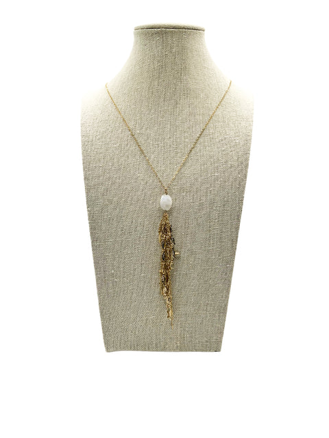 Autumn Day Moonstone Necklace