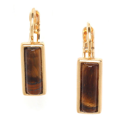 Tiger Eye Earring