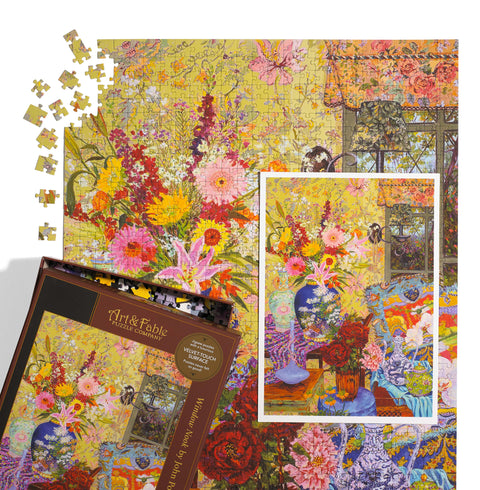 Window Nook, 1000-pc Velvet-Touch Jigsaw Puzzle