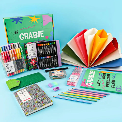 Let Your Feelings Flow Grabie Art Club Box