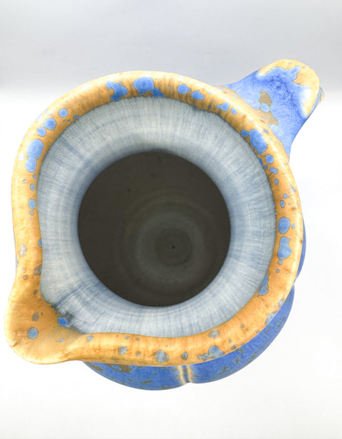Melon Pitcher in Blue Stardust