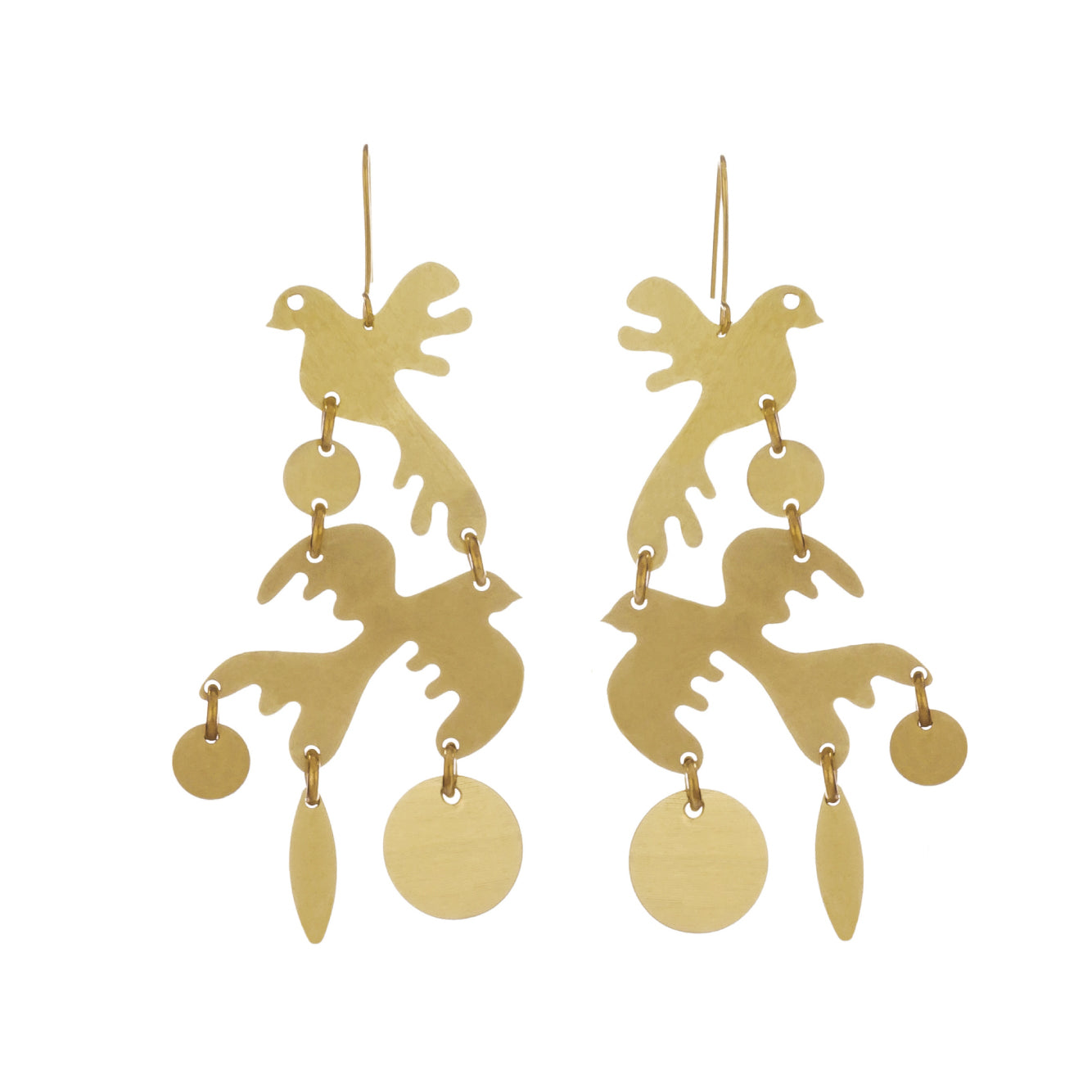 Two Little Bird Earrings