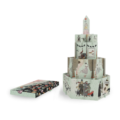 Edward Gorey's Eclectic Christmas Decor