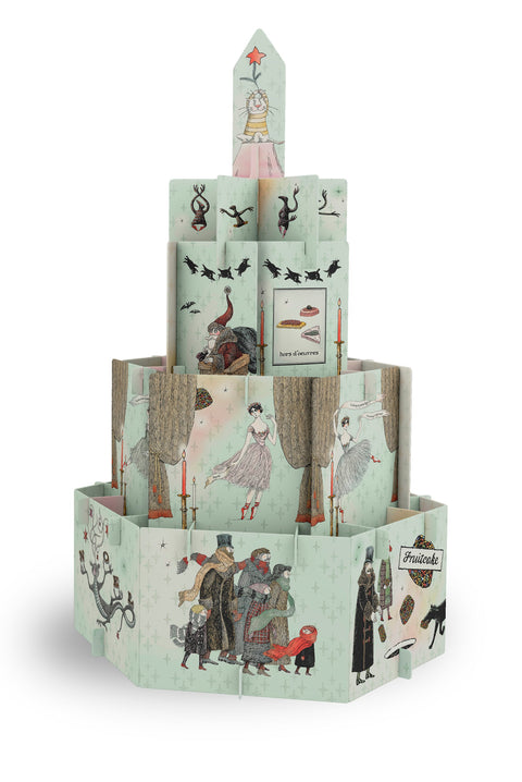 Edward Gorey's Eclectic Christmas Decor