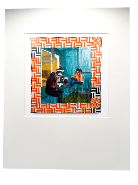 Kickback Matted Print Corey Pemberton