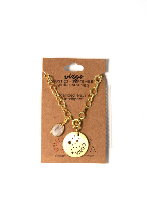 Zodiac Star Sign Necklace