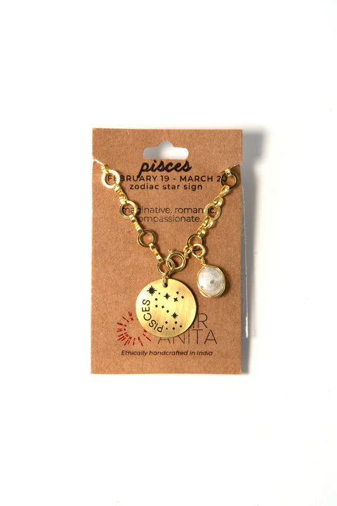 Zodiac Star Sign Necklace