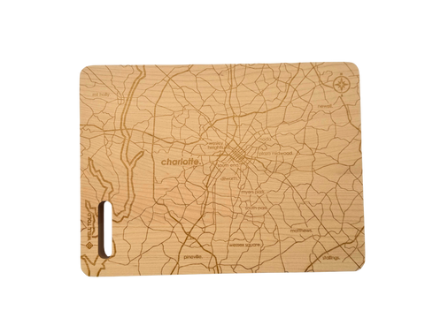 Hometown Map 6x8 Bar Board
