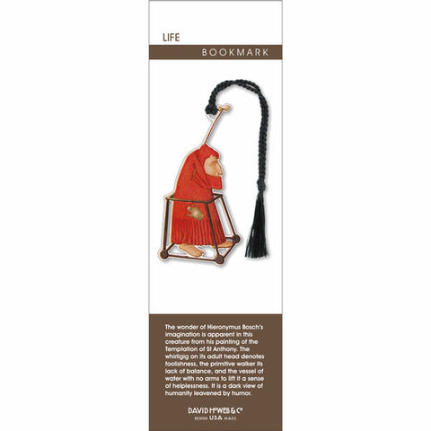 Heronymus Bosch Monk Bookmark