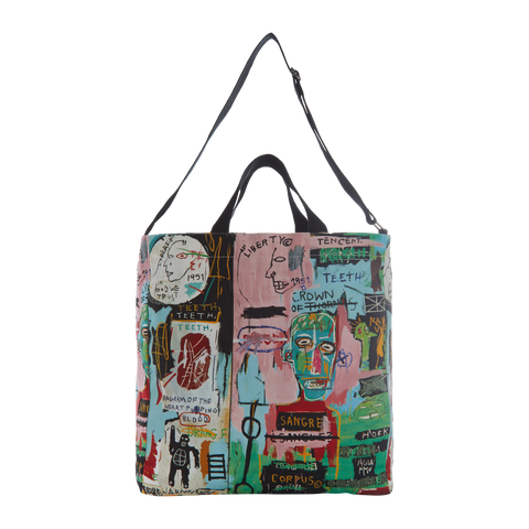 Basquiat "In Italian" Crossbody Tote