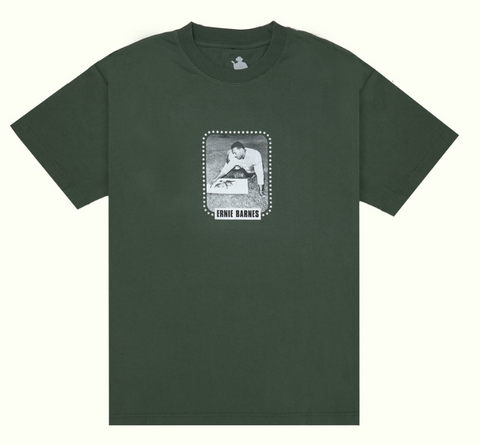 Ernie Barns Durham Artist Shirt Green