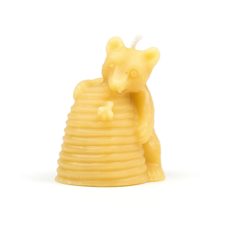 Bear on Hive Candle - Mint Museum Store