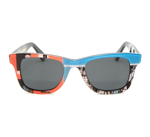 Romare Bearden Glasses by Vontelle " Black Manhattan"