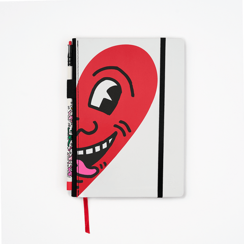 Blackwing Keith Haring Notebook Smiling Heart