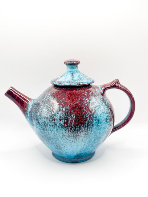 Teapot in Chinese Blue