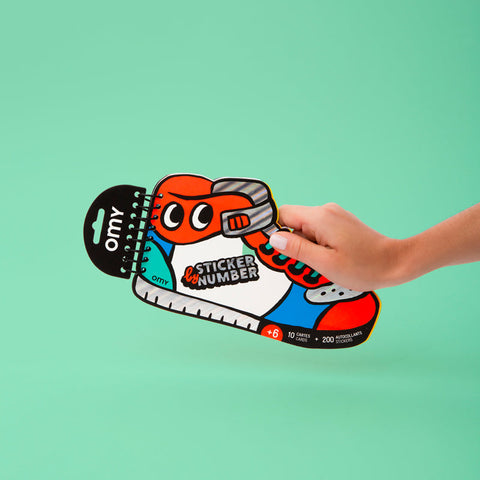 Sneakers Sticker by Number Book
