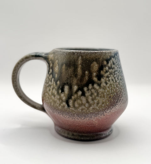 Mug in Ash Cobalt Glaze