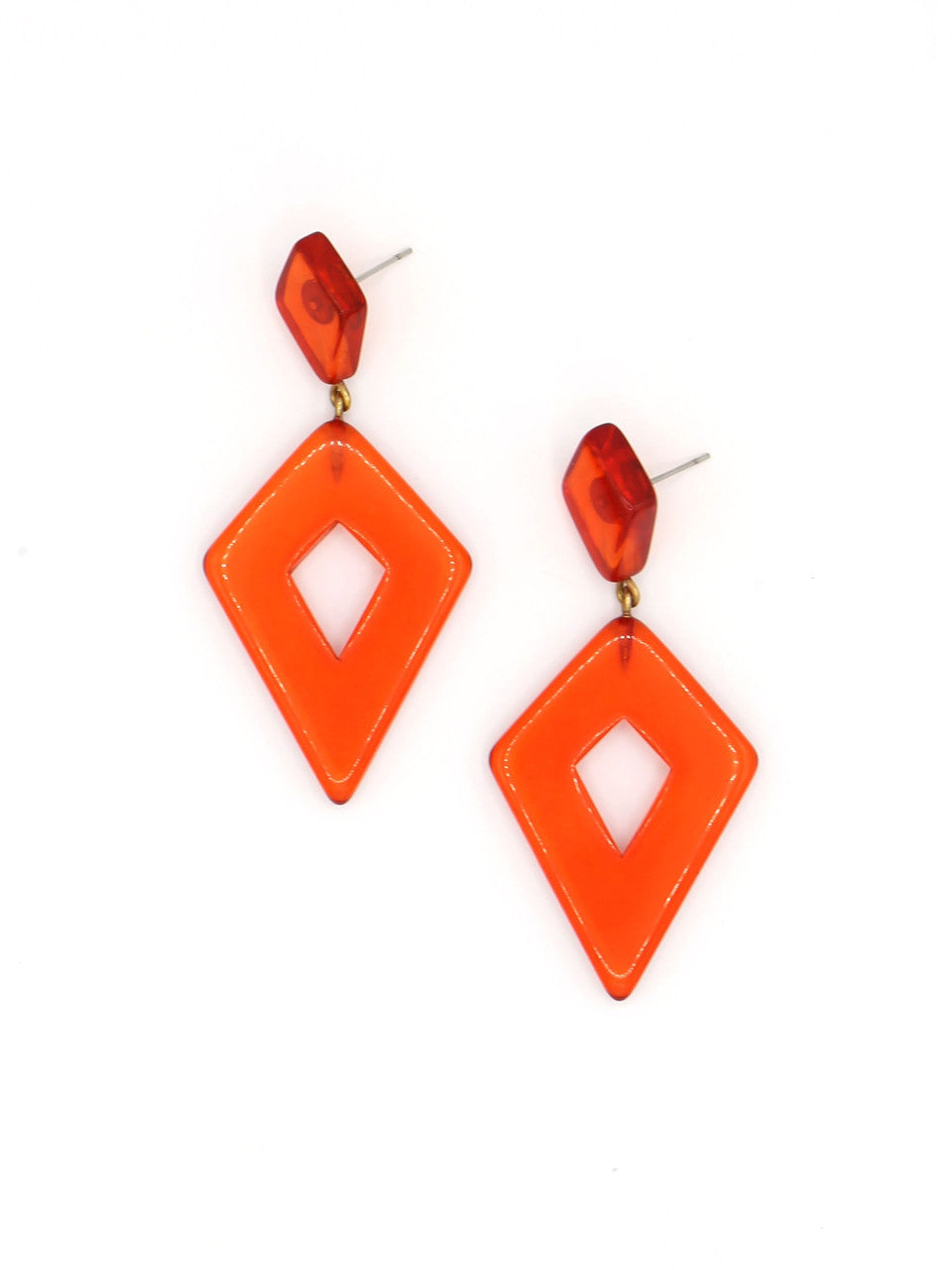 Clementine Rhombus Earrings