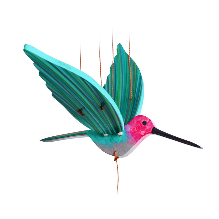 Hummingbird Flying Mobile - Pink Anna's