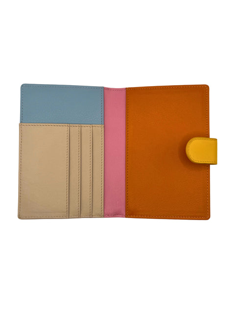 Multi Color Passport Wallet