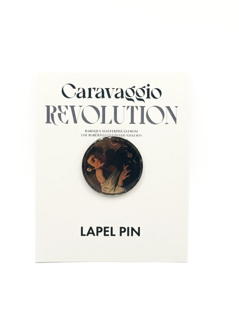 Lapel Pin Boy Bitten by Lizard