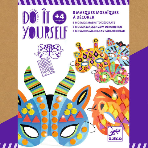 DIY Jungle Animal Masks