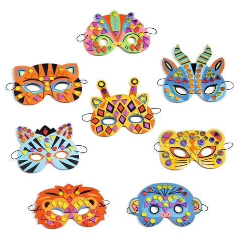 DIY Jungle Animal Masks
