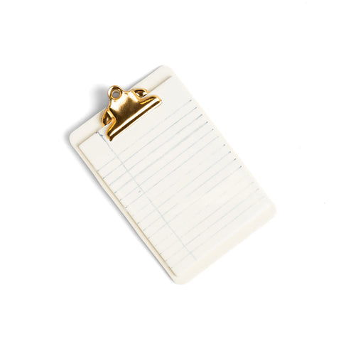 Ceramic Clipboard