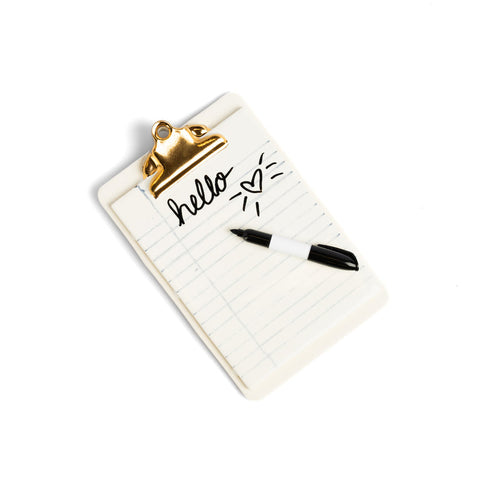 Ceramic Clipboard