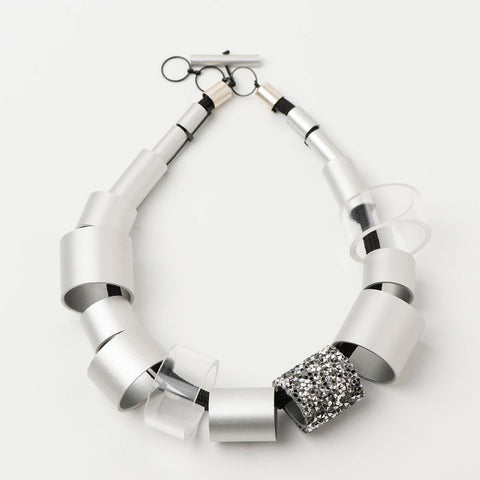 Urban Abstract Multi-Shape Necklace