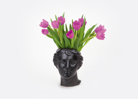 Selene Black Vases