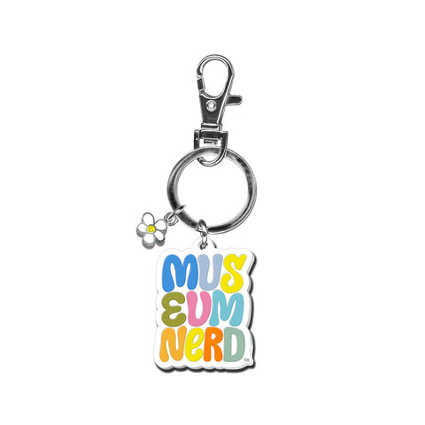 Museum Nerd 4.0 Enamel Key Chain