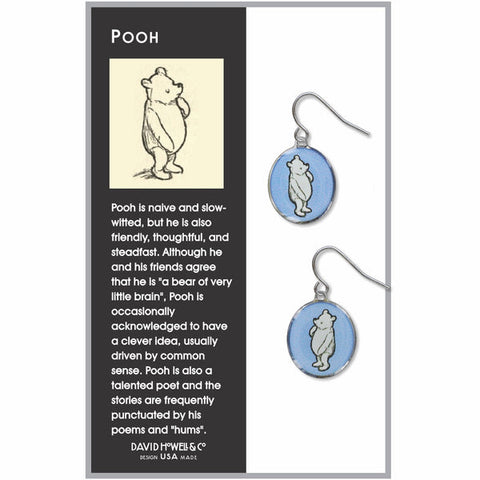 Pooh Earrings - Mint Museum Store