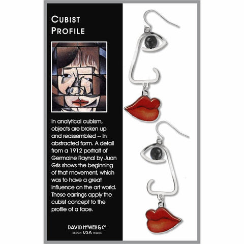 Cubist Profile Earrings