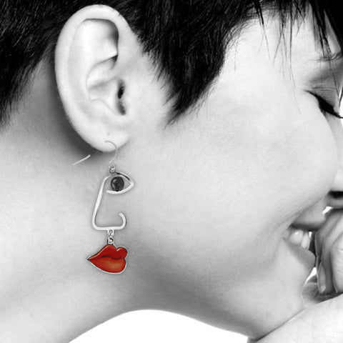 Cubist Profile Earrings