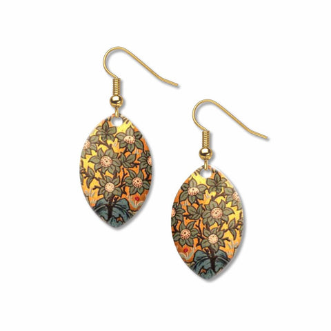 Morris Orchard Earrings Gold