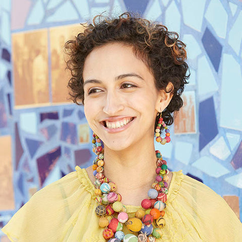 Kantha Graduated Teardrops