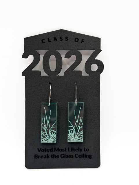 Break the Glass Ceiling Earrings