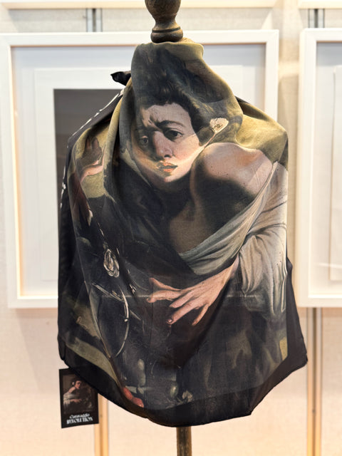 Custom Caravaggio Silk Scarf