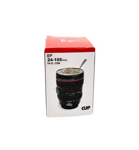 Mini Camera Lens Travel Cup Key Chain