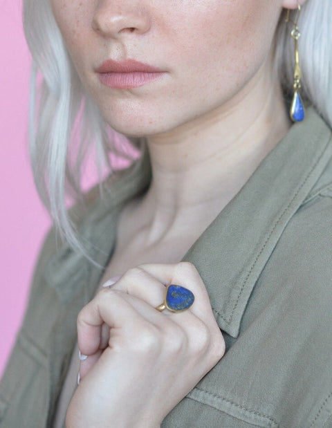 Lucia Lapis Ring