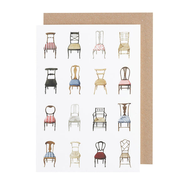 Chairs Greeting Card
