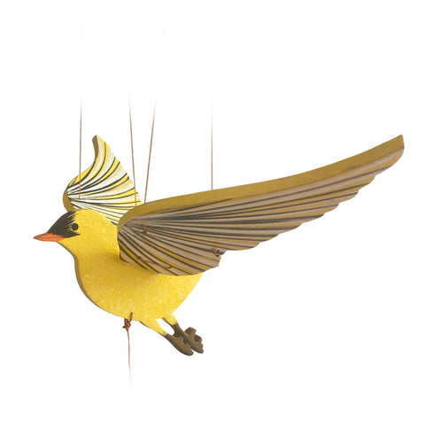 American Goldfinch Bird Flying Mobile