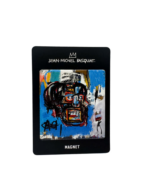 Basquiat Skull Magnet