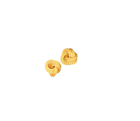 Love Knot Clip On Earrings