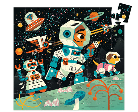 Silhouette Space Station Puzzle