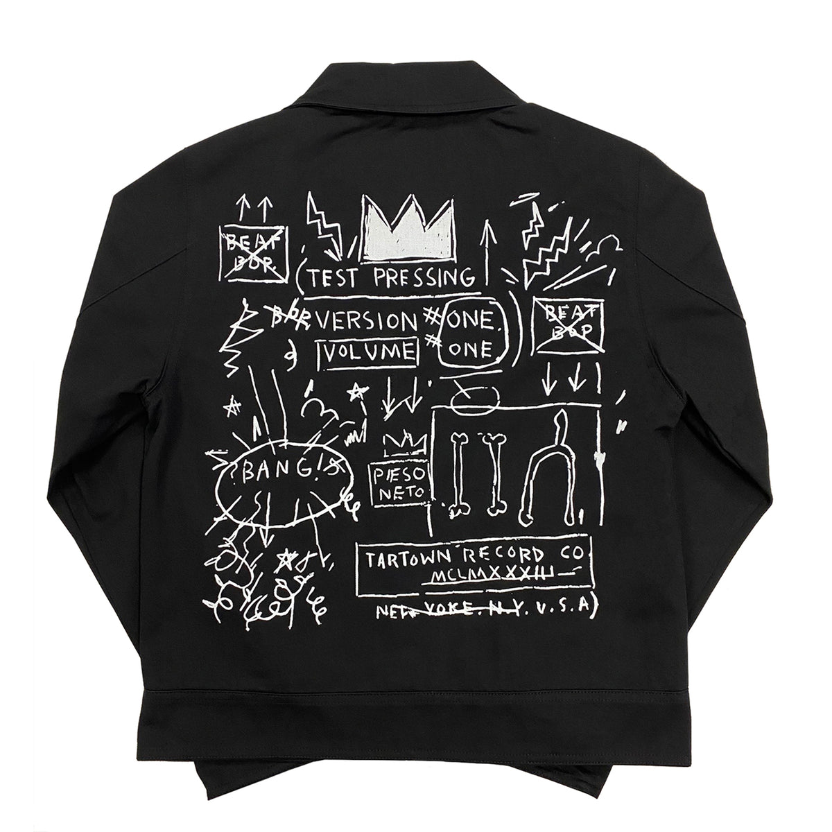 Basquiat Beat Bop Mechanic's Jacket