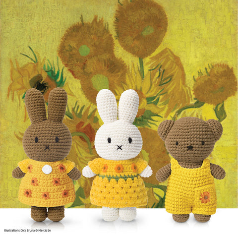 Miffy & Friends Van Gogh Inspired Sunflower