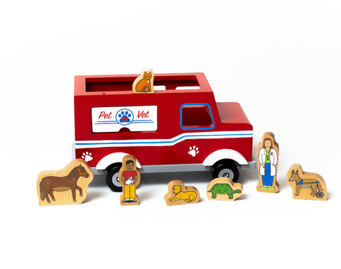 Magnetic Pet Vet Truck