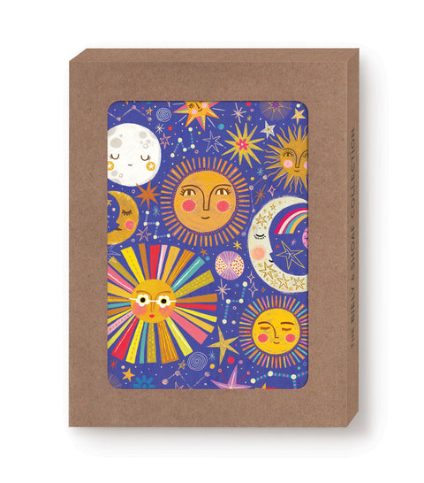 Suns & Moons Boxed Notecards